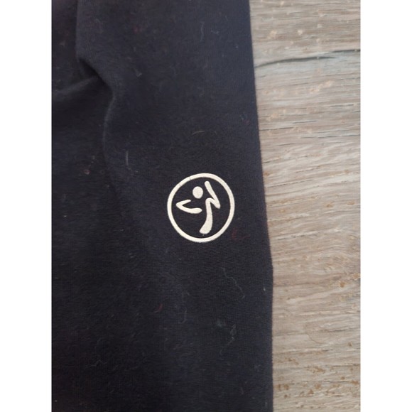 ZUMBA We ar Marvelous Black Activewear Leggings stretch yoga pants skinny Leg - Picture 5 of 7